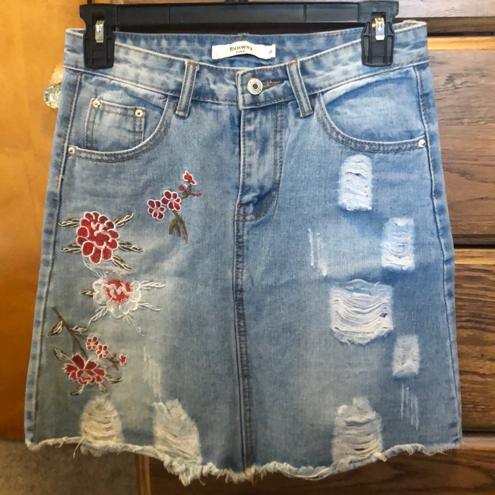 Jean skirt